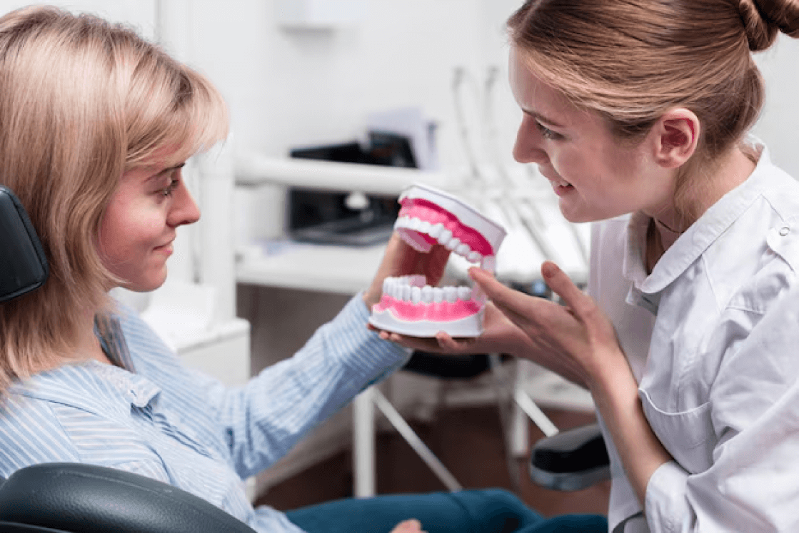 custom denture